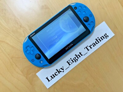 PS Vita Aqua Blue PCH 2000 Za23 Console Charger PSV Slim [BOX] | eBay