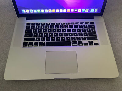 MacBook Pro Retina Quad i7 2.8ghz 16GB RAM 1000gb SSD R9 M370X OS