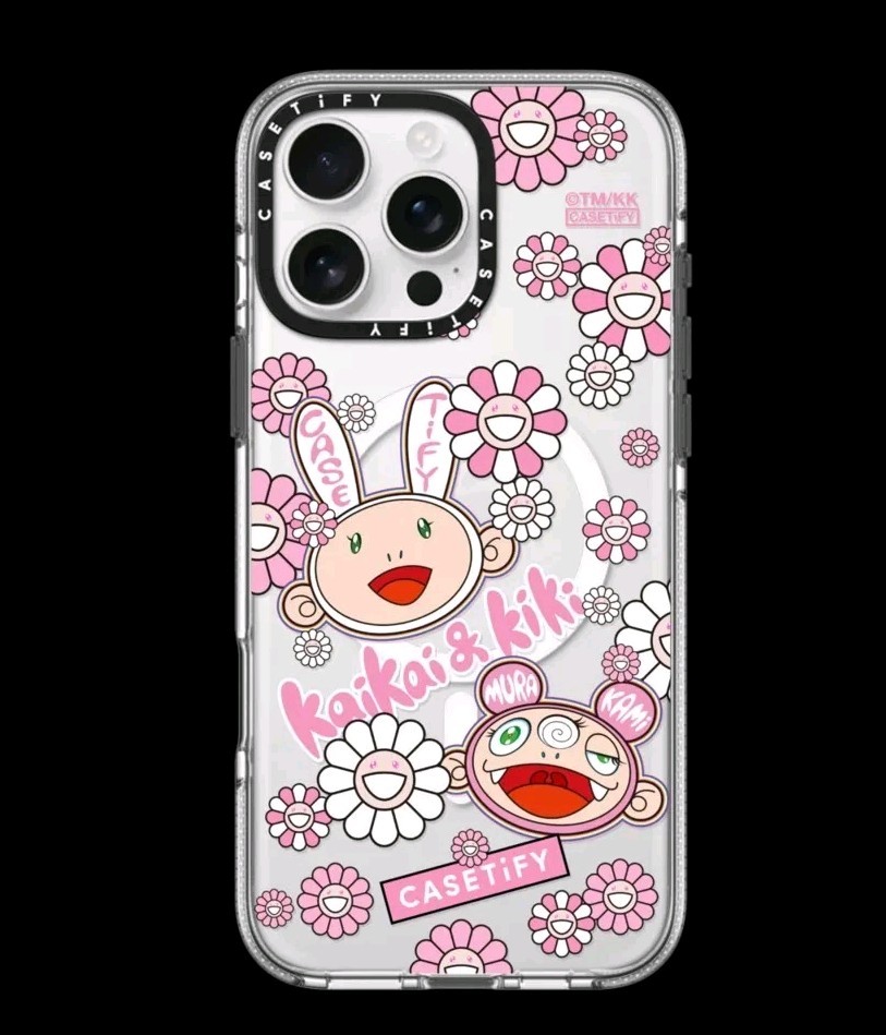 TAKASHI MURAKAMI x CASETiFY KAIKAI AND KIKI - STICKER MANIA iPhone