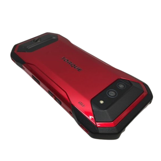 KYOCERA TORQUE 5G KYG01 Red 128GB Android Smartphone Unlocked Used