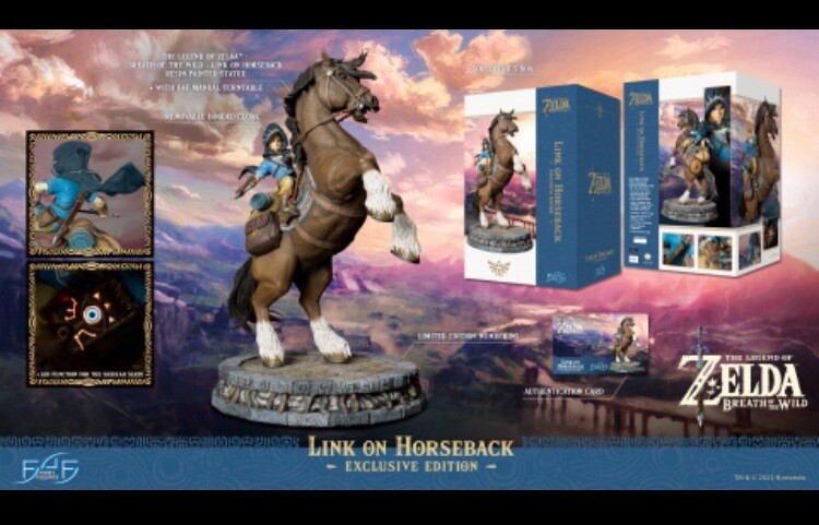 THE LEGEND OF ZELDA™: BREATH OF THE WILD - LINK ON HORSEBACK