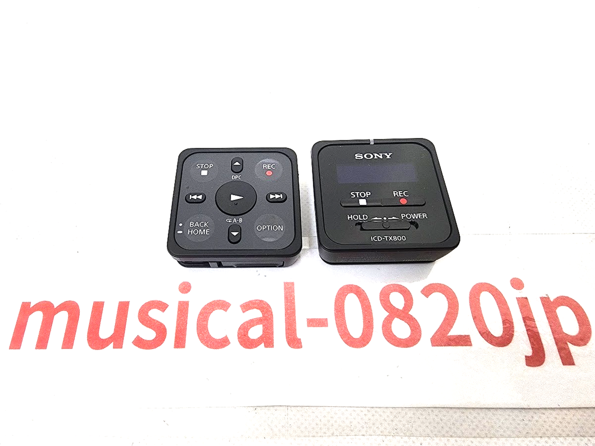 SONY ICD-TX800 Linear PCM IC Recorder | eBay