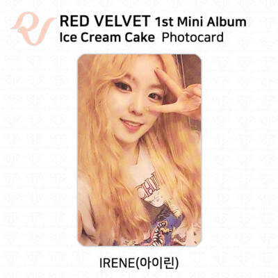 RED VELVET 1st Mini Album Ice Cream Cake Official Photocard Irere