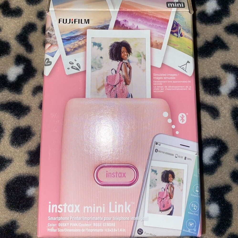 Fujifilm Instax Mini Link Smartphone Printer Pink | eBay