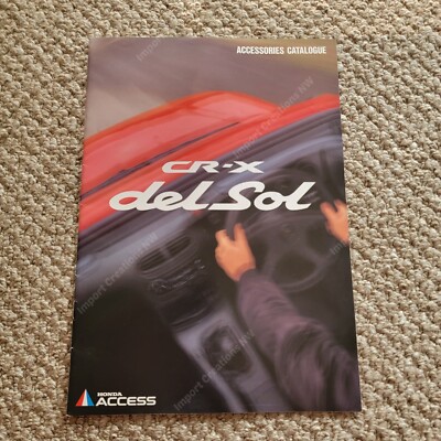 1992 JDM Honda Verno CR-X Del Sol Honda Access Catalog Accessories