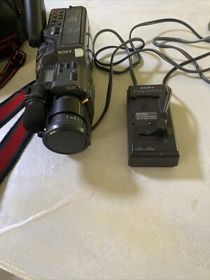 Sony Handycam CCD-F40 8mm Video8 2.5 Inch Video Camera Recorder | eBay