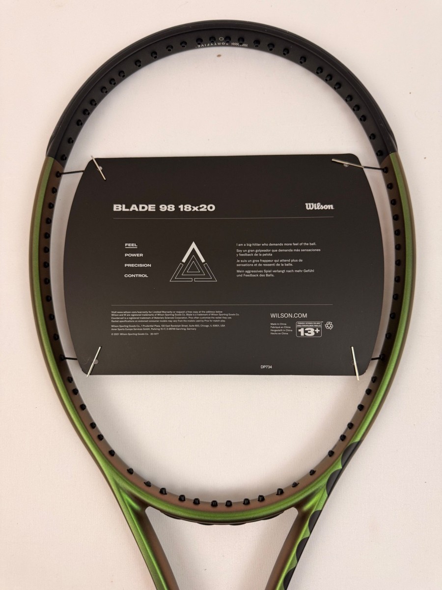 NEW Wilson Blade 98 18x20 V8, 4 3/8 | eBay