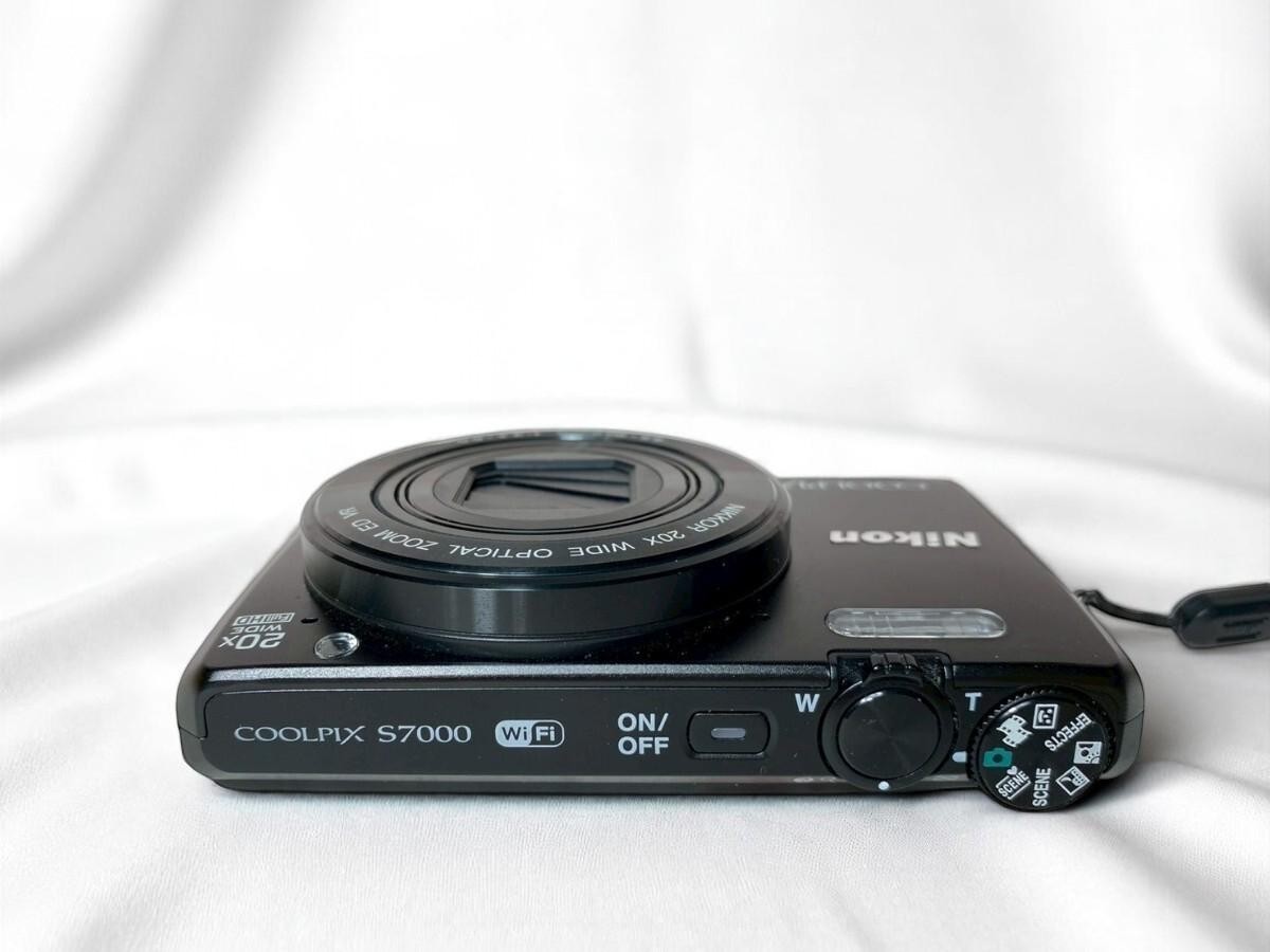 Mint] Nikon COOLPIX S7000 Black 16.0MP 20x Compact Digital Camera