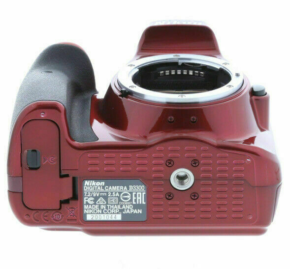 NIKON D3300 Digital Camera Body Red | eBay