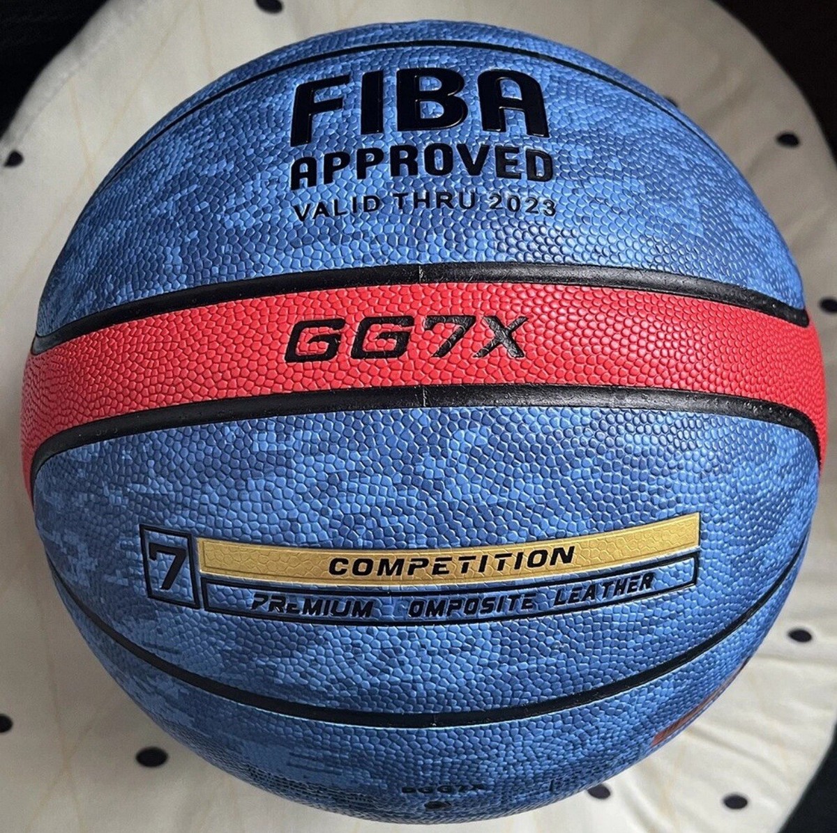 Indoor Basketball Molten GG7 X FIBA ​​Approved Size 7 Premium