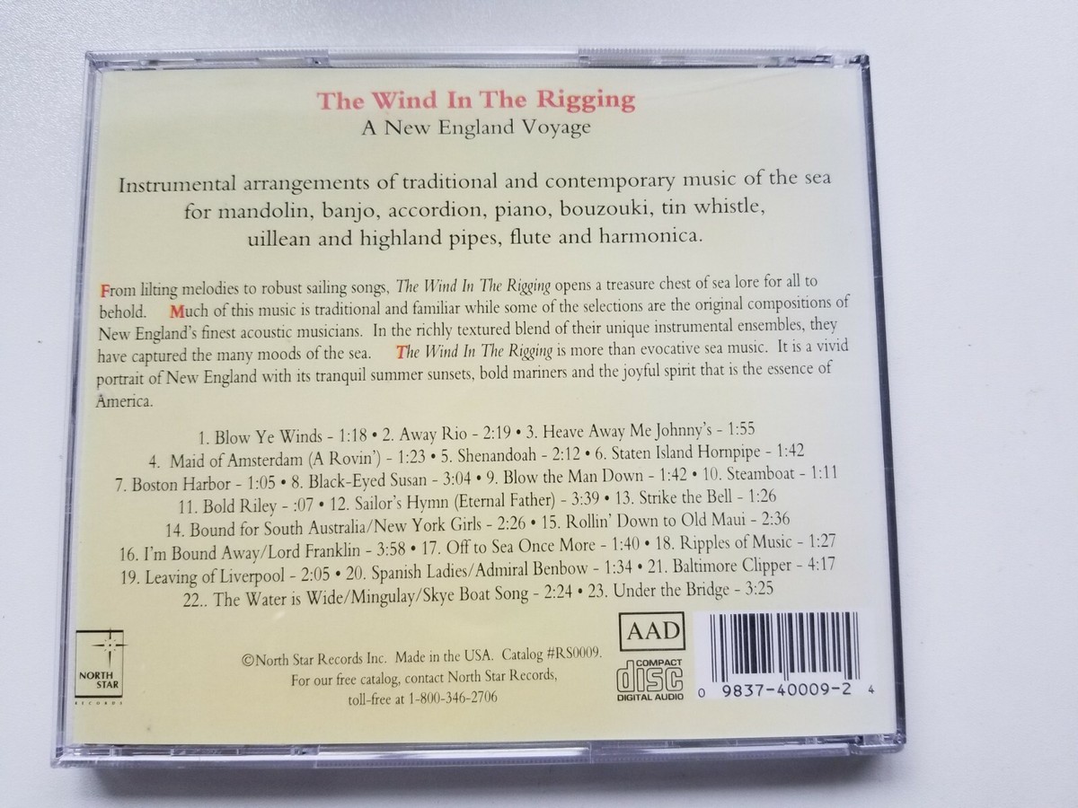 The Wind In The Rigging - A New England Voyage (CD) / Sea Folk