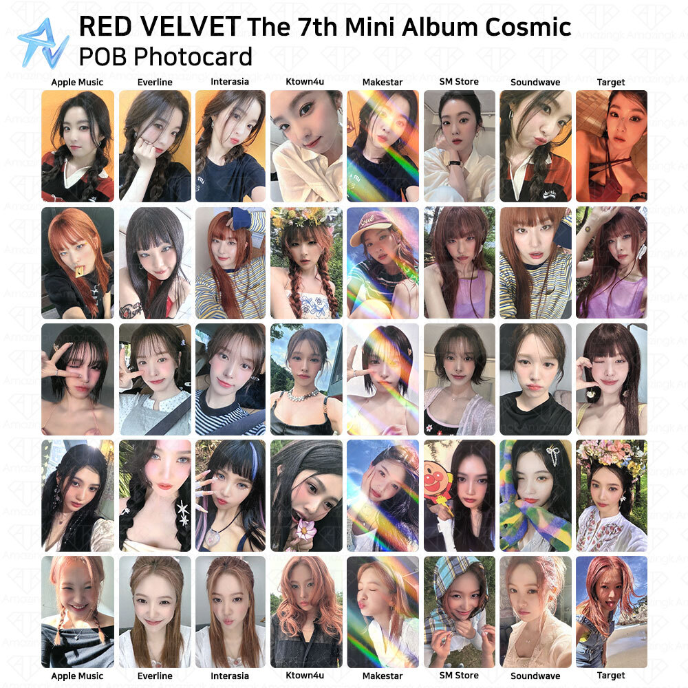 RED VELVET The 7th Mini Album Cosmic AppleMusic Makestar SM Target