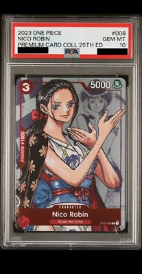 ONE PIECE Premium Card Collection 25th Anniversary NICO ROBIN ST01