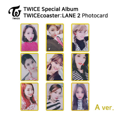 TWICE Special Album TWICEcoaster LANE 2 Official Photocard A
