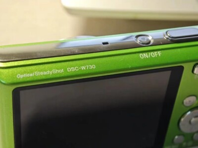 SONY Cyber-shot DSC-W730 16.1MP CCD Vintage Digital Camera -Green