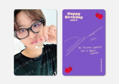 HAECHAN NCT DREAM SMTOWN OFFICIAL MD 2023 ARTIST BIRTHDAY CARD +