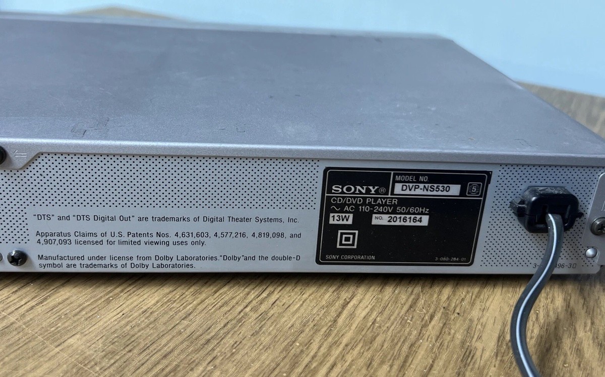 Sony Cd/Dvd Player DVP-NS530 | eBay UK