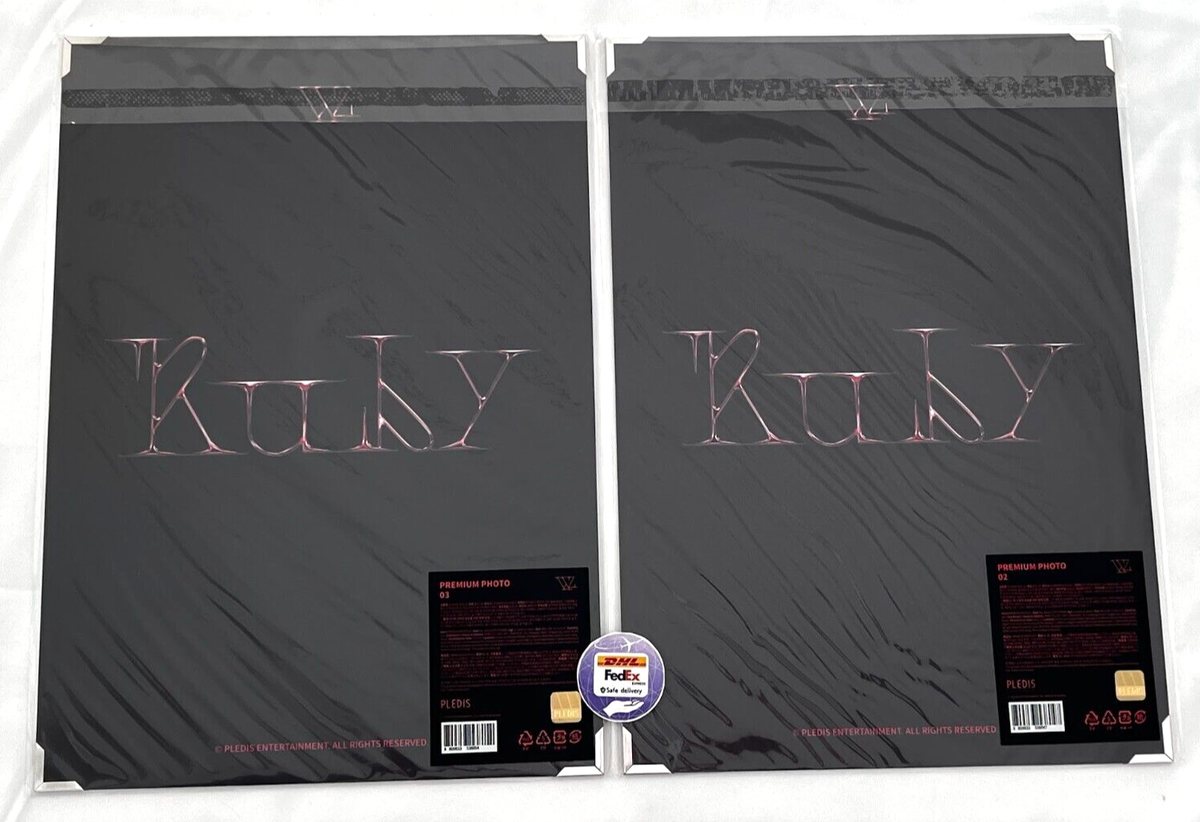 SEVENTEEN WOOZI RUBY PREMIUM PHOTO NEW | eBay