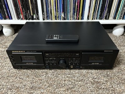 Marantz SD4050 Dual Cassette Deck w/ Remote Auto Reverse Dolby B-C