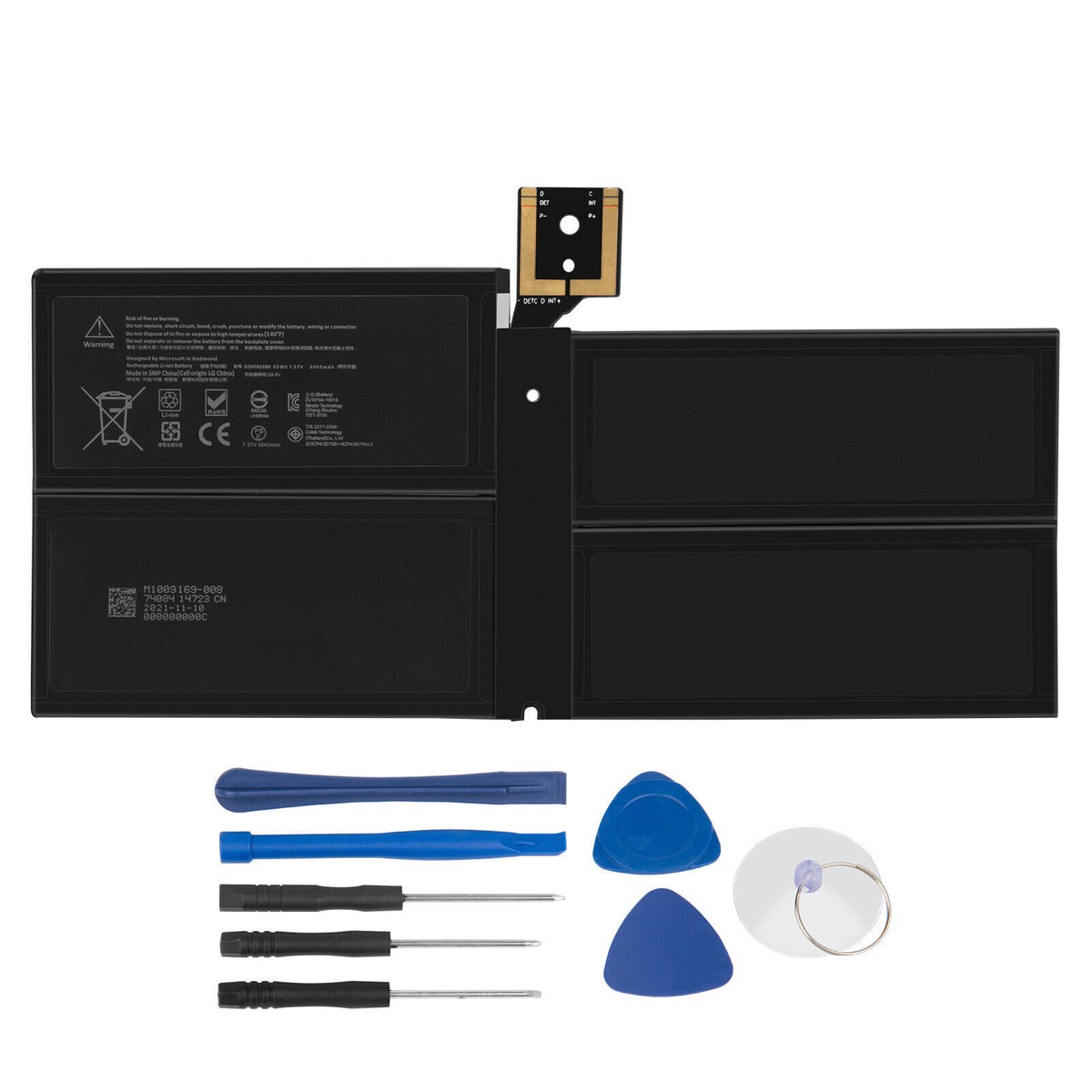 ✓Battery for Microsoft Surface Pro 6 Model 1807/1809/1796 2018
