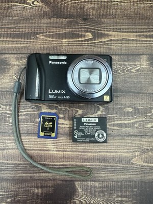 Panasonic Lumix DMC-ZS10 14.1MP Digital Camera - Black for sale