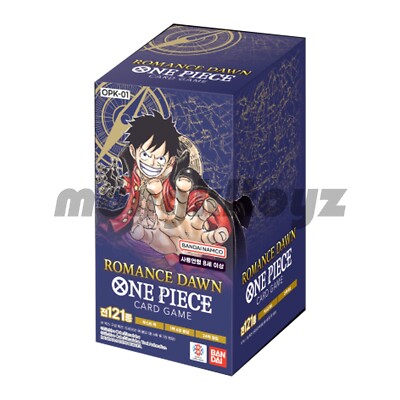 One Piece TCG Romance Dawn Booster Box OPK-01 Korean Version | eBay