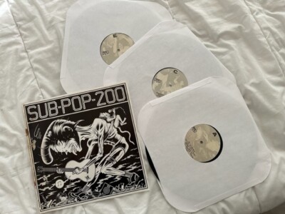 SUB POP 200 3xEP + Booklet* 1988 NM/OOP Nirvana SP25 Mudhoney
