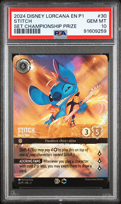 Lorcana Stitch Rockstar Store Championship Enchanted Promo #30 P1