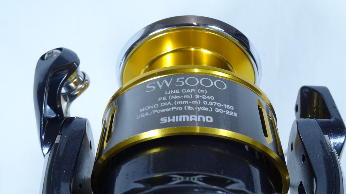 SHIMANO 15 Twin Power SW 5000XG Spinning Reel from JAPAN Excellent