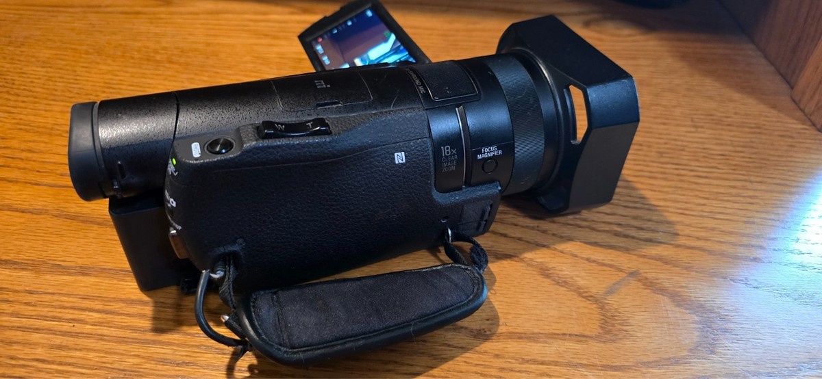 Sony FDR-AX100 4K Camcorder - Black for sale online | eBay