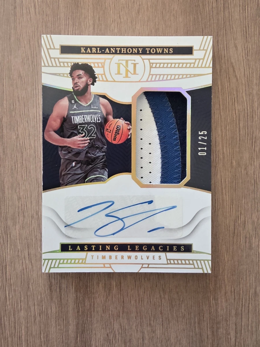Karl Anthony Towns Basketball Trading Cards Minnesota Timberwolves