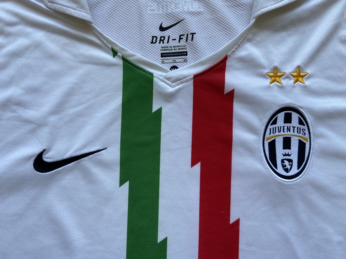 JUVENTUS 2010 2011 AWAY FOOTBALL SHIRT SOCCER NIKE 382261-106 sz