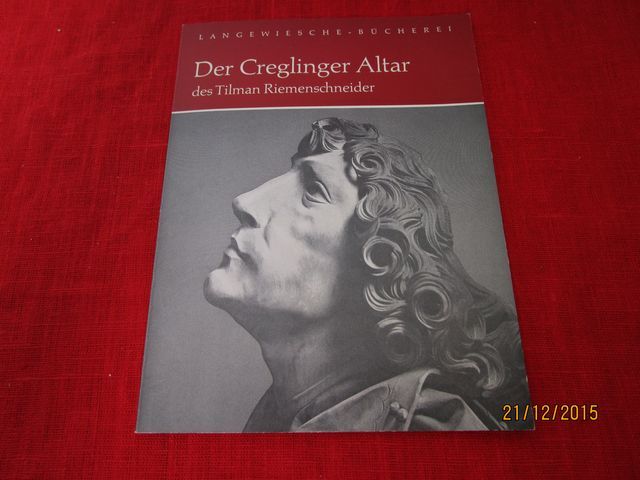 Büchlein, Bilderbuch - Der Creglinger Altar des Tilman