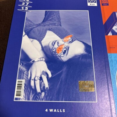 f(x) 4 Walls Random Jacket Ver Korea Press Edition & Hot summer