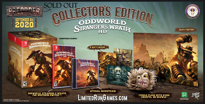 ODDWORLD Strangers Wrath HD Collectors Edition LIMITED RUN