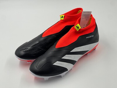 Adidas Predator 24 League Laceless FG Soccer Cleats Solar Pack