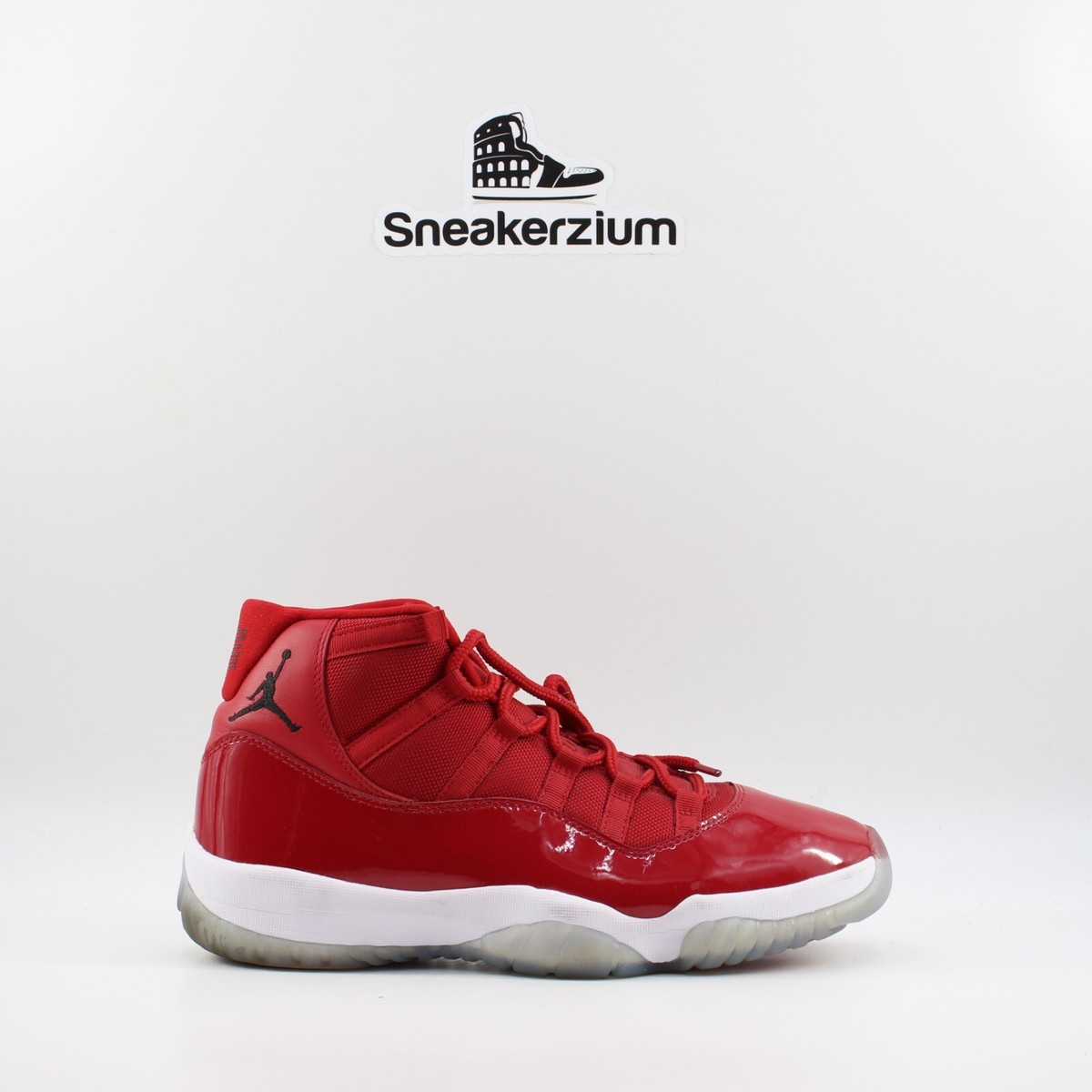 Nike Air Jordan 11 Retro Win Like 96 Gym Red 378037–623 Men's Size