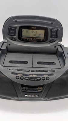 Panasonic RX-DT75 Radio Cassette Player CD Radio (NO REMOTE) READ