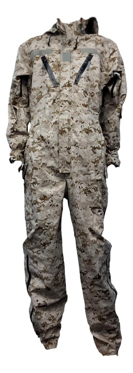 USMC JP-8 Fuel Handlers Coveralls Flame Resitant Goretex Coverall