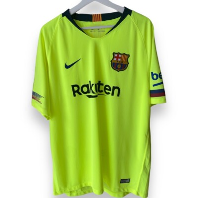 Nike 2018/2019 FC Barcelona Home Soccer Jersey Authentic Size XL