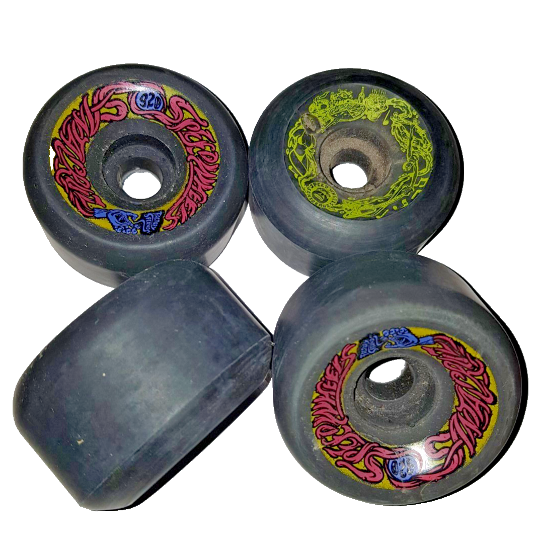SANTA CRUZ Big Balls 65mm 92a '80s Old School Speed Wheels 2nds
