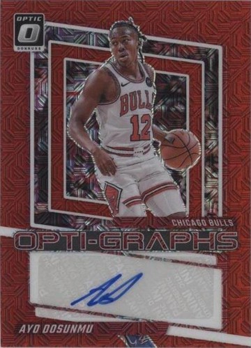 Ayo Dosunmu RC auto /25シリ 2021-22 Ayo Dosunmu Origins Auto 1/25