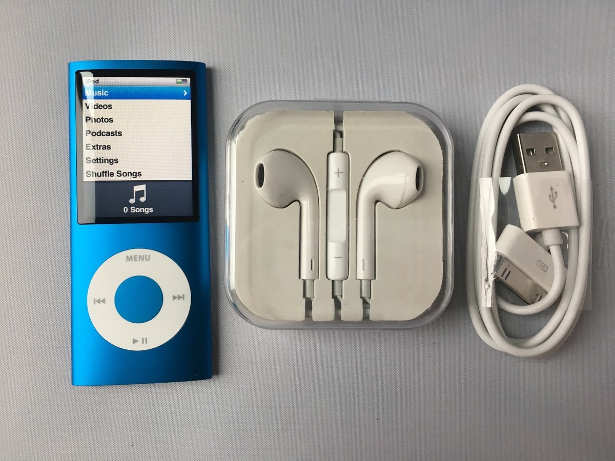 Apple iPod nano 4th Generation Chromatic Blue (16 GB) for sale