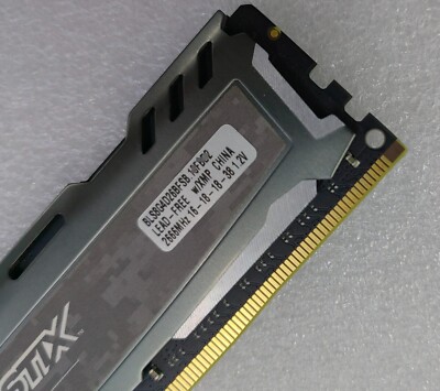 Crucial 8GB DDR4 2666 Desktop DIMM RAM XMP by micron Ballistix PC4