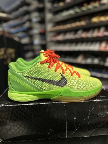 Size 12 - Nike 2010 Kobe System 6 VI Grinch RARE 429659 701 Green