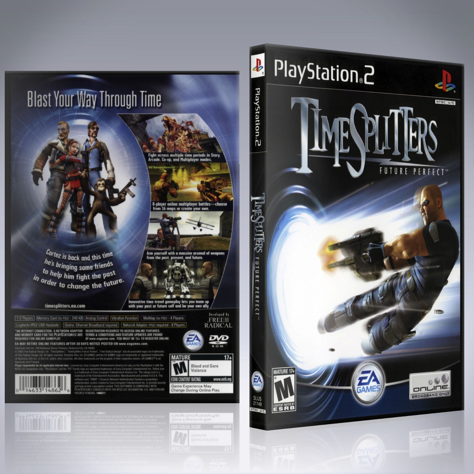 PS2 - NO GAME - Time Splitters - Future Perfect | eBay