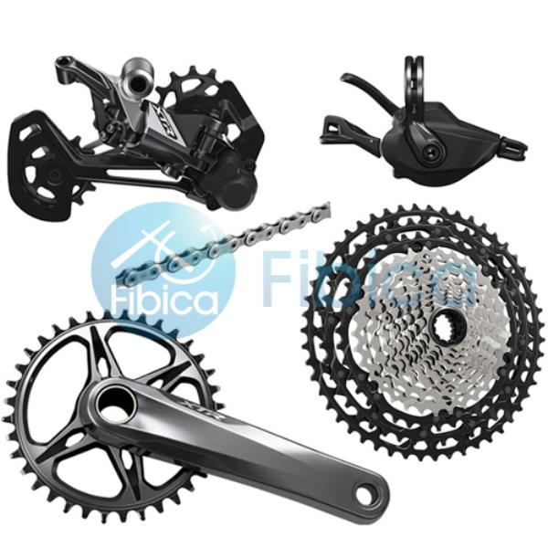 New Shimano XTR M9100 Full Group Groupset 1x12-speed 170/175mm 30