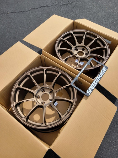 RAYS VOLK RACING ZE40 18X9.5 +22 / 18X10.5 +30 5X112 BRONZE SUPRA