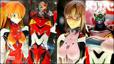 アスカ・改2号機γ・マリ・8号機βなどヱヴァンゲリヲン新劇場版