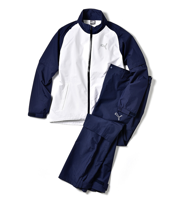 うっとうしい梅雨の季節を吹き飛ばす極楽レインウェアで余裕のプレーを